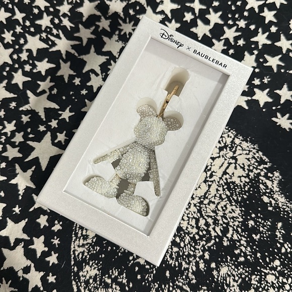 Baublebar x Disney Mickey Mouse Pearl Bag Charm - Picture 2 of 9